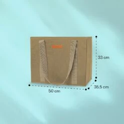 Einkaufstasche 4er Set Wiederverwendbar Waschbar Faltbar Verstärkt -Küchenbedarf Geschäft 10040845 yy 0005 logo