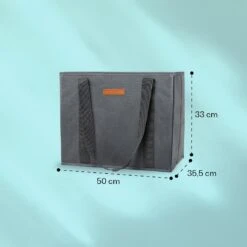 Einkaufstasche 4er Set Wiederverwendbar Waschbar Faltbar Verstärkt -Küchenbedarf Geschäft 10040846 yy 0005 logo