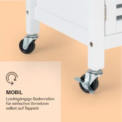 Louisiana Servierwagen Küchenwagen 5 Etagen Holz Handtuchhalter Mobil -Küchenbedarf Geschäft 10041122 de 0007 logo