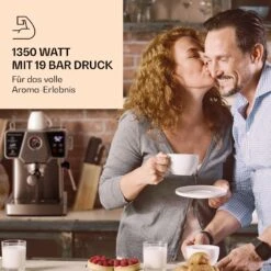 Libeica Espressomaschine 19 Bar Ca. 10 Tassen 1,8 Liter Milchschaum -Küchenbedarf Geschäft 10041253 de 0002 logo