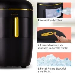 Passau Eiswürfelmaschine 2 Größen 15 Kg/24 H Auto-Clean 10 Passau Eiswürfelmaschine 2 Größen 15 Kg/24 H Auto-Clean -Küchenbedarf Geschäft 10041343 de 0004 logo