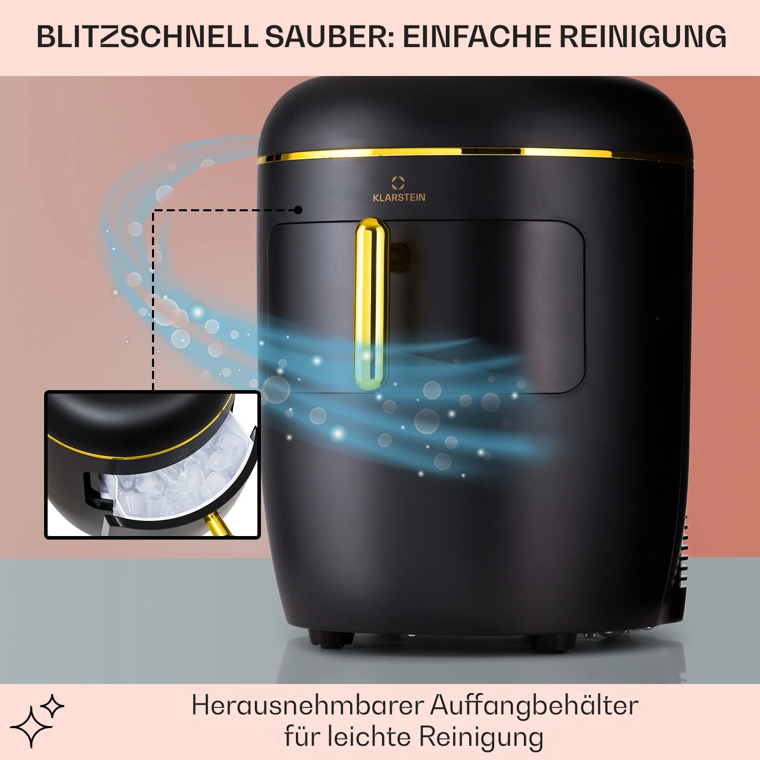 Passau Eiswürfelmaschine 2 Größen 15 Kg/24 H Auto-Clean 5 Passau Eiswürfelmaschine 2 Größen 15 Kg/24 H Auto-Clean – Bild 5