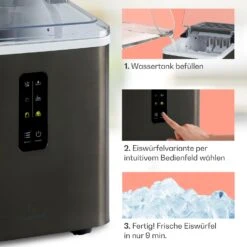 Albaron Supreme Eiswürfelmaschine Bullet 12kg/24h 1,5 Ltr Edelstahl -Küchenbedarf Geschäft 10041360 de 0004 logo