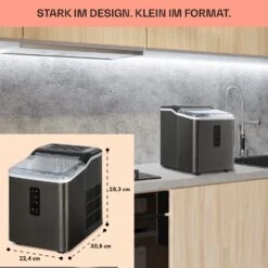 Albaron Supreme Eiswürfelmaschine Bullet 12kg/24h 1,5 Ltr Edelstahl -Küchenbedarf Geschäft 10041360 de 0006 logo