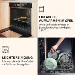 Noto Endurance Bratpfanne Ø20 Cm Geschmiedetes Aluminium Abnehmbarer Griff -Küchenbedarf Geschäft 10045001 de 0007 usp