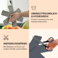 Noto Endurance Filz-Set 5 Stck. Sternförmig Sehr Weich Für Töpfe & Pfannen Ø38 Cm -Küchenbedarf Geschäft 10045021 de 0006 usp