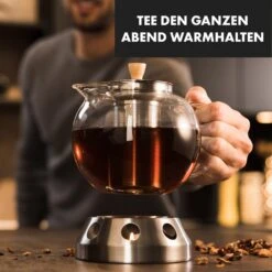 Sencha Design-Teekanne Mit Hibiscus Edelstahl-Stövchen 1,3 L Siebeinsatz 8 Sencha Design-Teekanne Mit Hibiscus Edelstahl-Stövchen 1,3 L Siebeinsatz -Küchenbedarf Geschäft 10045059 de 0002 logo