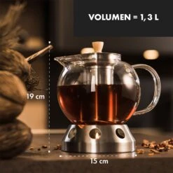 Sencha Design-Teekanne Mit Hibiscus Edelstahl-Stövchen 1,3 L Siebeinsatz 13 Sencha Design-Teekanne Mit Hibiscus Edelstahl-Stövchen 1,3 L Siebeinsatz -Küchenbedarf Geschäft 10045059 de 0007 logo