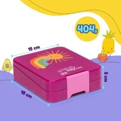 Klarstein Schmatzfatz Easy Snackbox 4 Fächer 18 X 15 X 5 Cm (BxHxT) -Küchenbedarf Geschäft 10045068 yy 0008 usp