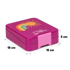 Klarstein Schmatzfatz Easy Snackbox 4 Fächer 18 X 15 X 5 Cm (BxHxT) -Küchenbedarf Geschäft 10045068 yy 0011 dimensions