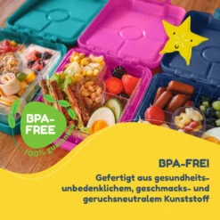 Klarstein Schmatzfatz Easy Snackbox 4 Fächer 18 X 15 X 5 Cm (BxHxT) 10 Klarstein Schmatzfatz Easy Snackbox 4 Fächer 18 X 15 X 5 Cm (BxHxT) -Küchenbedarf Geschäft 10045070 de 0002 usp