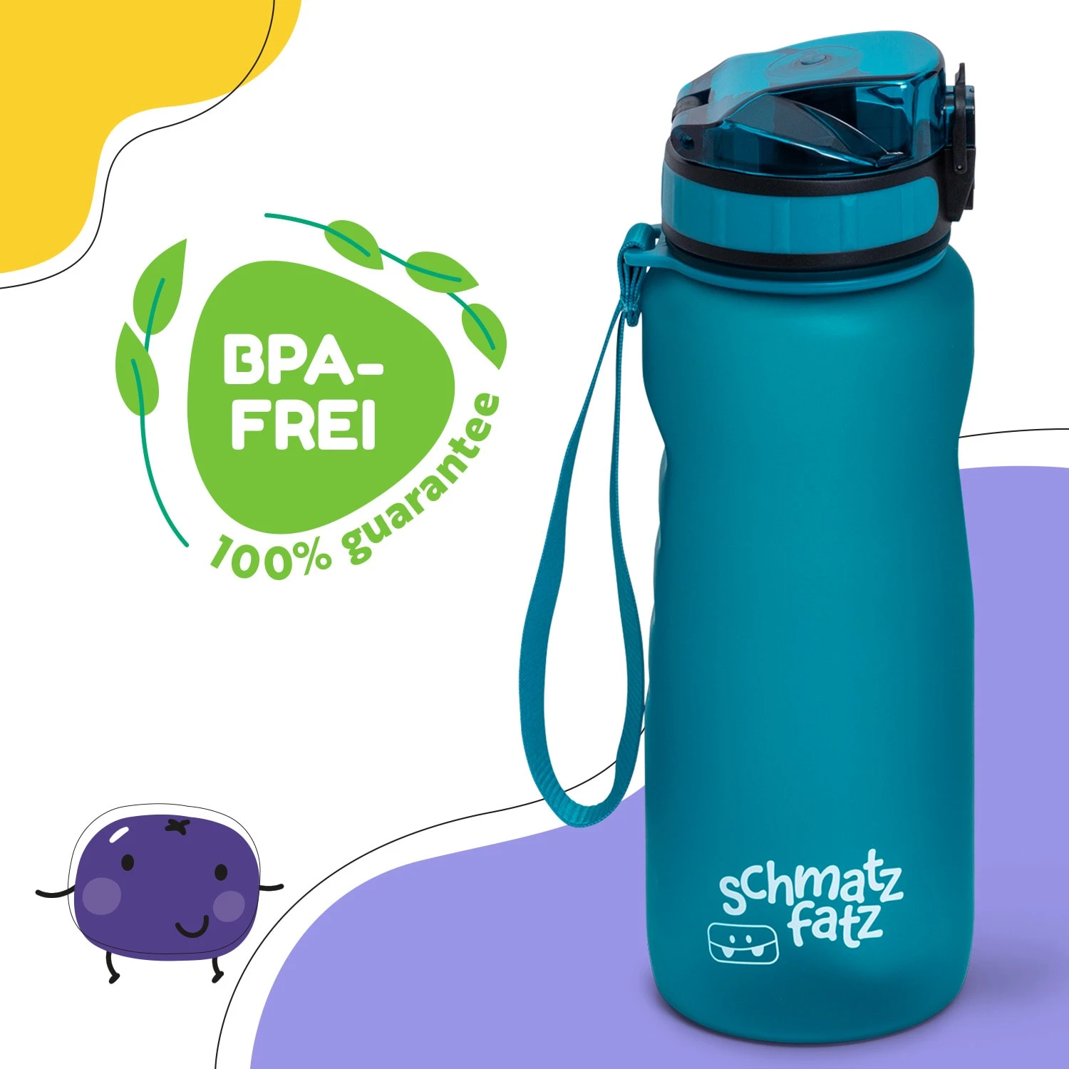 Wakaba Trinkflasche 800 Ml Tritan BPA-frei 2 Wakaba Trinkflasche 800 Ml Tritan BPA-frei – Bild 2