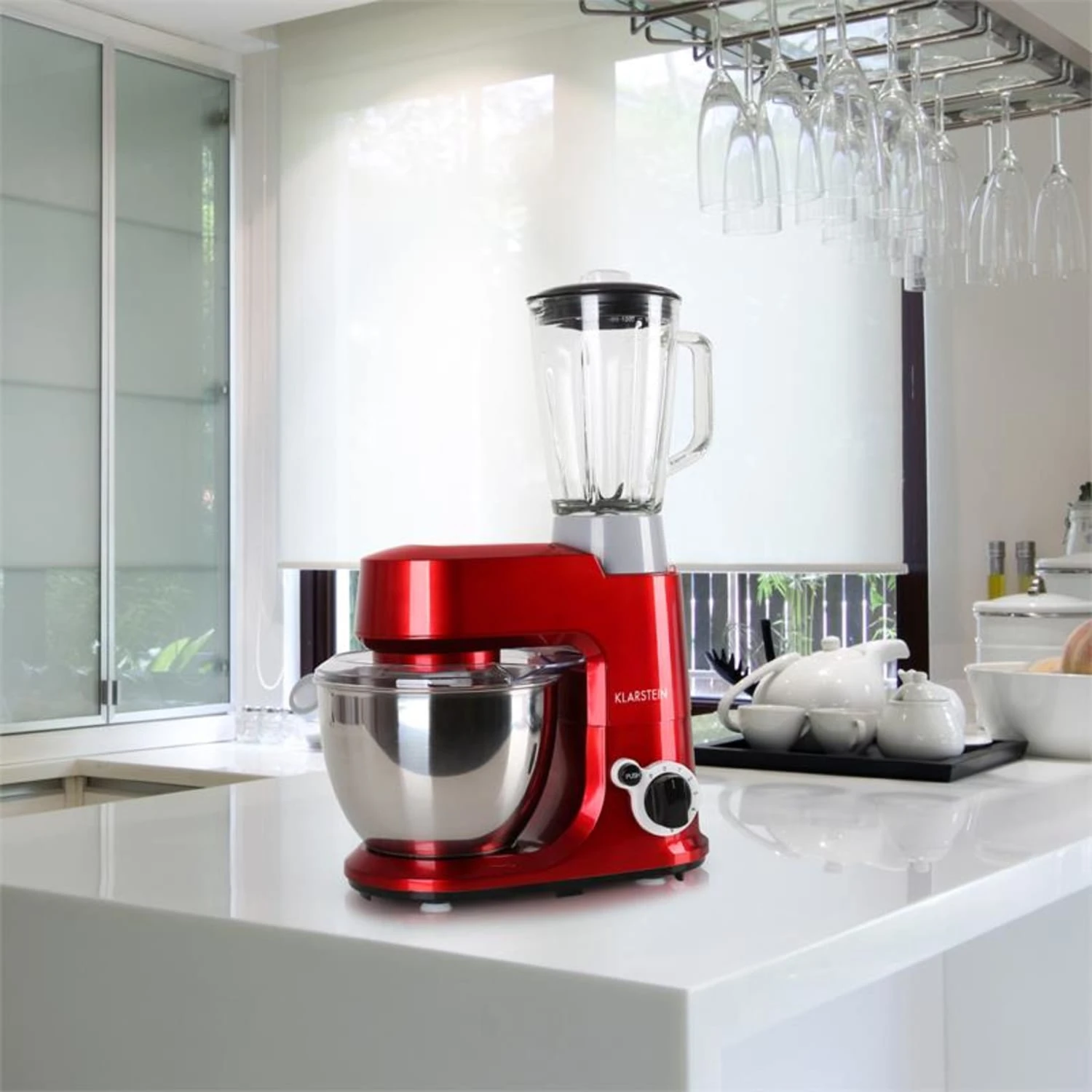 Carina Rossa Set 800W Küchenmaschine Plus 1,5L Blender Krug 7 Carina Rossa Set 800W Küchenmaschine Plus 1,5L Blender Krug – Bild 7