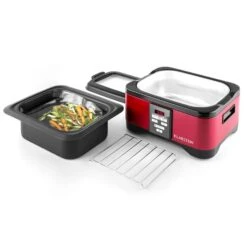 Tastemaker Sous Vide Garer Mit Foodlocker Slim Vakuumierer Und Vakuumierfolien-Rolle Komplett-Set -Küchenbedarf Geschäft 60001816 yy 0005 ambient 03 Klarstein Tastemaker Sous Vide Garer