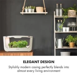 GrowIt Farm Starter Kit Europe 28 Pflanzen 48W 8 Ltr Europe-Seeds Nährlösung -Küchenbedarf Geschäft 60002407 yy 0005 logo Klarstein GrowIt Farm Smart Indoor Garden 8 Liter