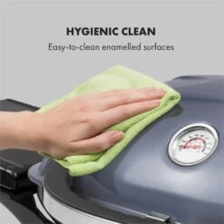 Parforce One 3,5kW 12000BTU 300°C SNJS Gasschlauch Grau 13 Parforce One 3,5kW 12000BTU 300°C SNJS Gasschlauch Grau -Küchenbedarf Geschäft 60002428 yy 0006 logo Klarstein Parforce One Gasgrill 12000BTU grau