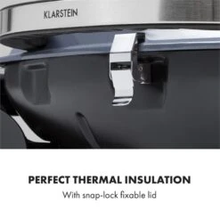 Parforce One 3,5kW 12000BTU 300°C SNJS Gasschlauch Grau 14 Parforce One 3,5kW 12000BTU 300°C SNJS Gasschlauch Grau -Küchenbedarf Geschäft 60002428 yy 0007 logo Klarstein Parforce One Gasgrill 12000BTU grau