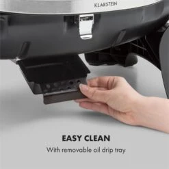 Parforce One Gasgrill 3,5kW 12000BTU Grilltisch Gasschlauch Schwarz -Küchenbedarf Geschäft 60002431 yy 0009 logo Klarstein Parforce One Gasgrill 12000BTU schwarz