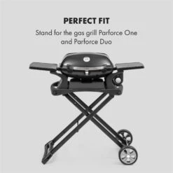 Parforce One Gasgrill 3,5kW 12000BTU Grilltisch Gasschlauch Schwarz -Küchenbedarf Geschäft 60002431 yy 0010 logo Klarstein Parforce Stand Grilltisch Zubehoer