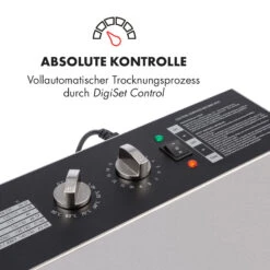 Master Jerky 16 Dörrautomat + Fleischhaken Set 1500W 40-90 °C 15h-Timer Edelstahl Silber -Küchenbedarf Geschäft 60002668 de 0004 logo