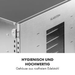 Master Jerky 16 Dörrautomat + Fleischhaken Set 1500W 40-90 °C 15h-Timer Edelstahl Silber -Küchenbedarf Geschäft 60002668 de 0007 logo
