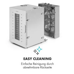 Master Jerky 16 Dörrautomat + Fleischhaken Set 1500W 40-90 °C 15h-Timer Edelstahl Silber -Küchenbedarf Geschäft 60002668 de 0008 logo