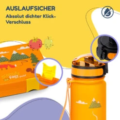 Schmatzfatz Frühstücksset Lunchbox & Trinkflasche Tritan Dicht BPA-frei -Küchenbedarf Geschäft 60002945 de 0003 logo