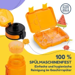 Schmatzfatz Frühstücksset Lunchbox & Trinkflasche Tritan Dicht BPA-frei -Küchenbedarf Geschäft 60002945 de 0005 logo