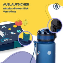 Schmatzfatz Frühstücksset Lunchbox & Trinkflasche Tritan Dicht BPA-frei -Küchenbedarf Geschäft 60002947 de 0003 logo