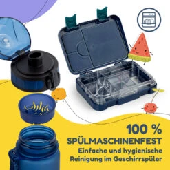 Schmatzfatz Frühstücksset Lunchbox & Trinkflasche Tritan Dicht BPA-frei -Küchenbedarf Geschäft 60002947 de 0005 logo